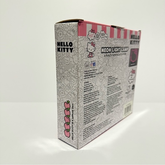 Hello Kitty Neon Light Lamp Decorative Night Light 6.4 x 6.7 x 1.6 Inches - Picture 5 of 9